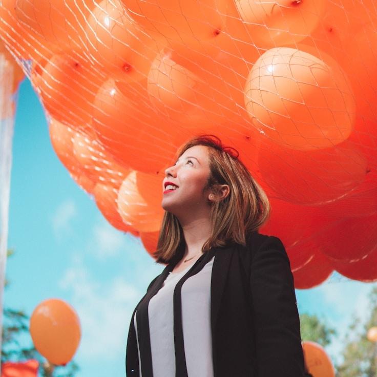Portrait of Meera meditation instructor
